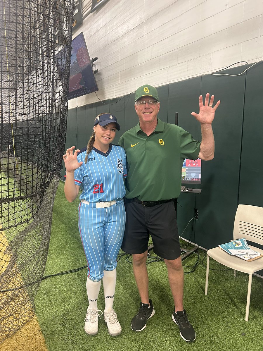 Georgia Briggs 2027 (@georgia_briggs_) on Twitter photo Thank you <a href="/BaylorSoftball/">Baylor Softball</a> for hosting an amazing camp! I always enjoy my time getting some work in with the players and coaches. <a href="/AFNational16u/">American Freedom National 16u</a> <a href="/405Hitting/">Andy Wood</a> <a href="/AFSBALL/">American Freedom Softball</a> <a href="/RecruitAFSB/">American Freedom 🥎 Recruits</a> Thank you <a href="/BaylorSoftball/">Baylor Softball</a> for hosting an amazing camp! I always enjoy my time getting some work in with the players and coaches. <a href="/AFNational16u/">American Freedom National 16u</a> <a href="/405Hitting/">Andy Wood</a> <a href="/AFSBALL/">American Freedom Softball</a> <a href="/RecruitAFSB/">American Freedom 🥎 Recruits</a>