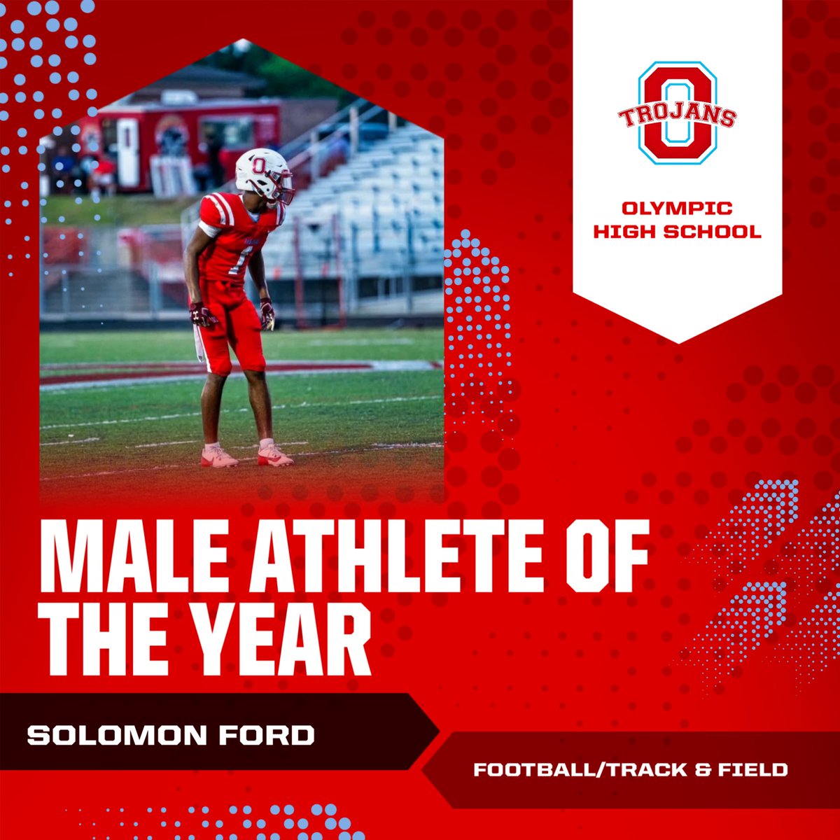 Congratulations to our 2024-2025 Athletes of the Year‼️

Jayden Holmes- Women’s Wrestling
Solomon Ford- Football/Track &amp; Field

#thetakeOver #TrojanSoldiers #WomenofTroy #MadeofSteele #WeTheSouthside🅾️