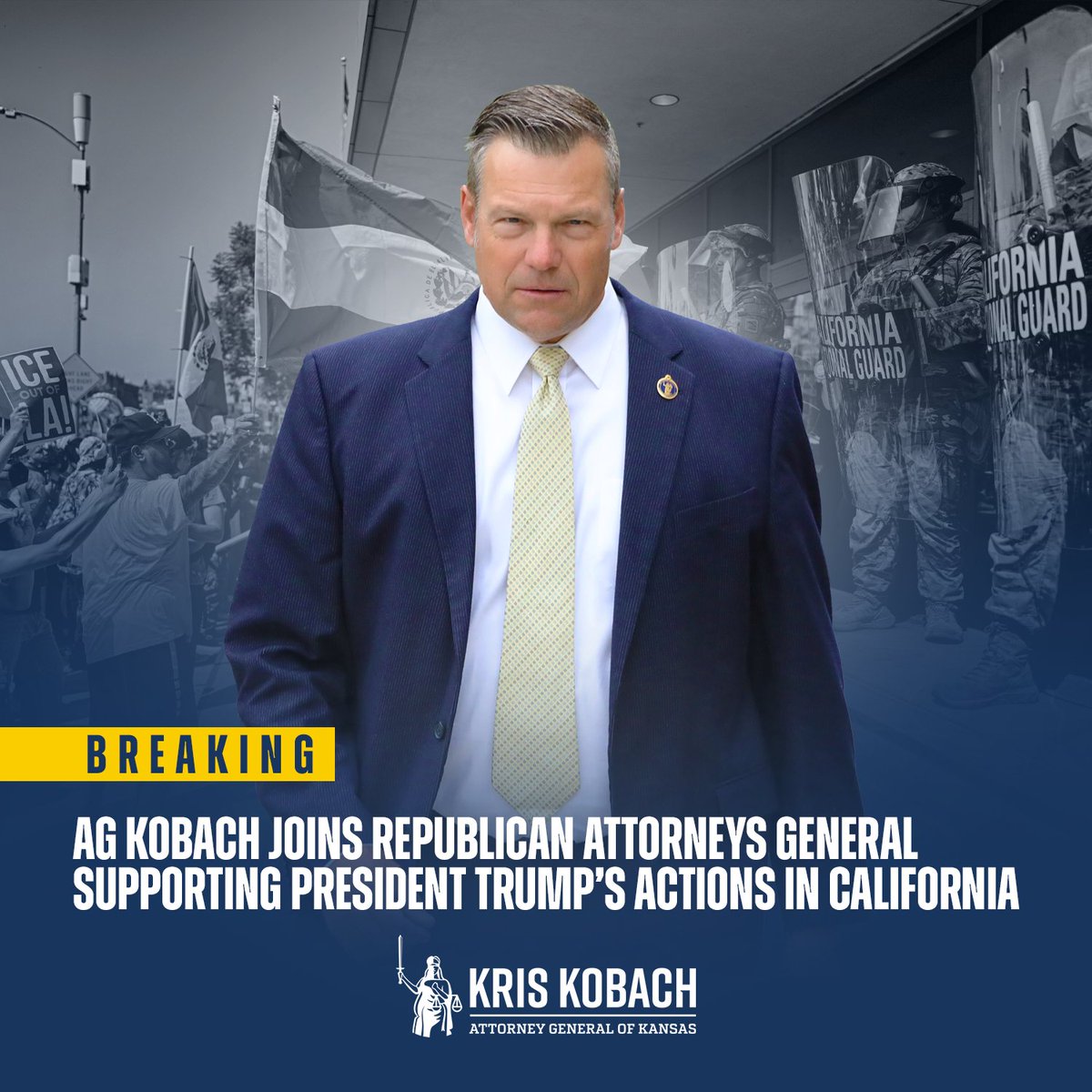 KSAGOffice's tweet image. We will always defend the right to peacefully protest, but there’s nothing peaceful about arson, assault, and anarchy. If you set police cars on fire, throw Molotov cocktails at law enforcement, and loot businesses, you must be held accountable. In California, we’re seeing the…