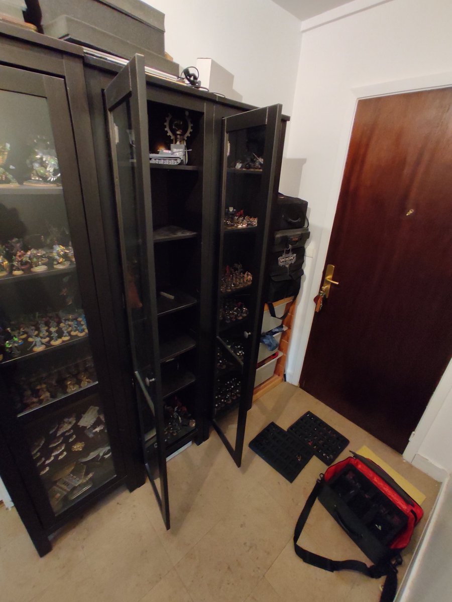 There always comes a time, in every wargamer's moving process, where the dreaded moment of "I need to pack all of this" looms around the corner...well, here we are