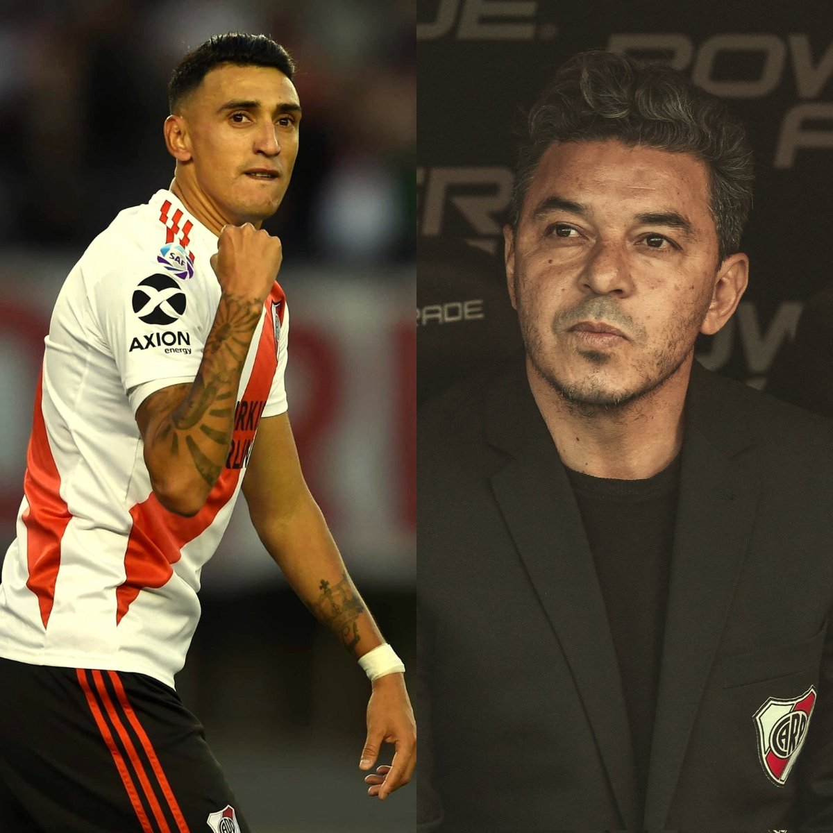 Banda Roja (@bandaroja_) on Twitter photo "Si sabía que volvía Gallardo, me quedaba en #River. Me fui feliz del club, con molestias en la rodilla pero contento porque di todo por la camiseta".
🗣 - Matías Suárez en <a href="/TNTSportsAR/">TNT Sports Argentina</a> "Si sabía que volvía Gallardo, me quedaba en #River. Me fui feliz del club, con molestias en la rodilla pero contento porque di todo por la camiseta".
🗣 - Matías Suárez en <a href="/TNTSportsAR/">TNT Sports Argentina</a>