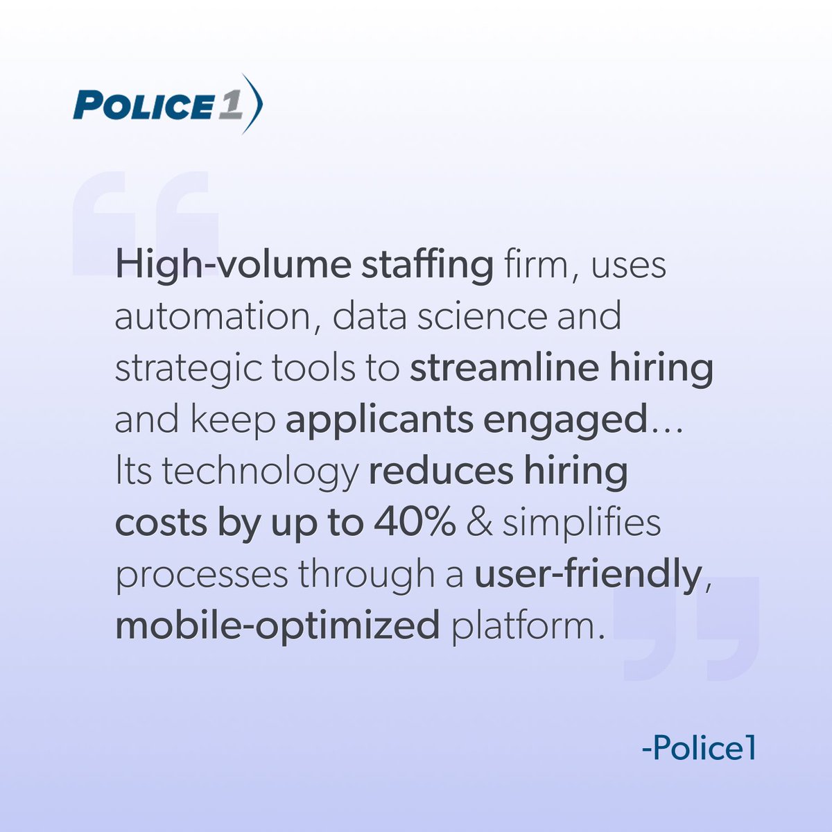 Recruitment backlogs. Understaffed shifts. Missed opportunities.

This <a href="/PoliceOne/">Police1</a> article breaks down why police hiring is in trouble—and what can actually fix it.

🗞️ hubs.ly/Q03rLPKY0

#PoliceRecruitment #LawEnforcement #HiringCrisis #PublicSafety