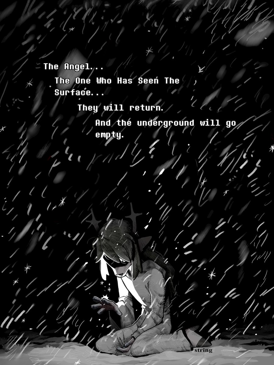 Basementter's tweet image. snow angel
#DELTARUNE