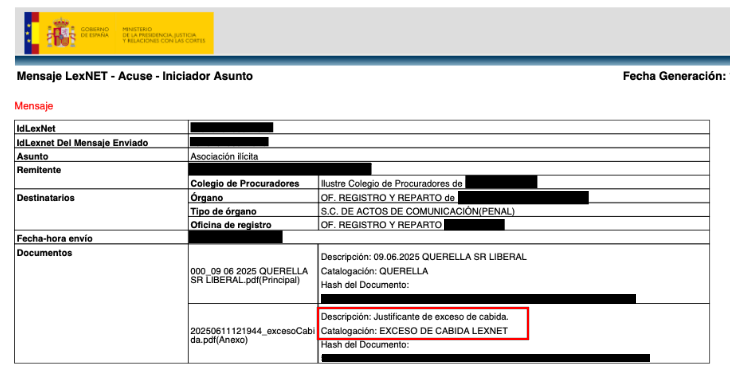 La querella está interpuesta, junto con una minuciosa pericial de más de 200 folios que detalla el modus operandi de esta organización criminal, así como cientos de publicaciones individuales certificadas. 

Alguno todavía no es consciente, pero se enfrenta a una acusación penal