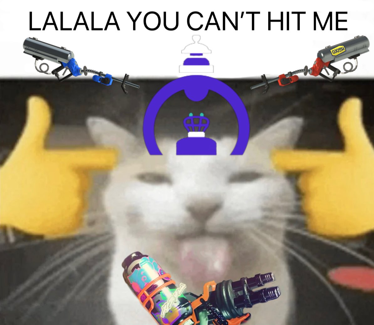 #Splatoon3 
#ハイドラント圧 

Let’s make Hydra Splatling great Again!