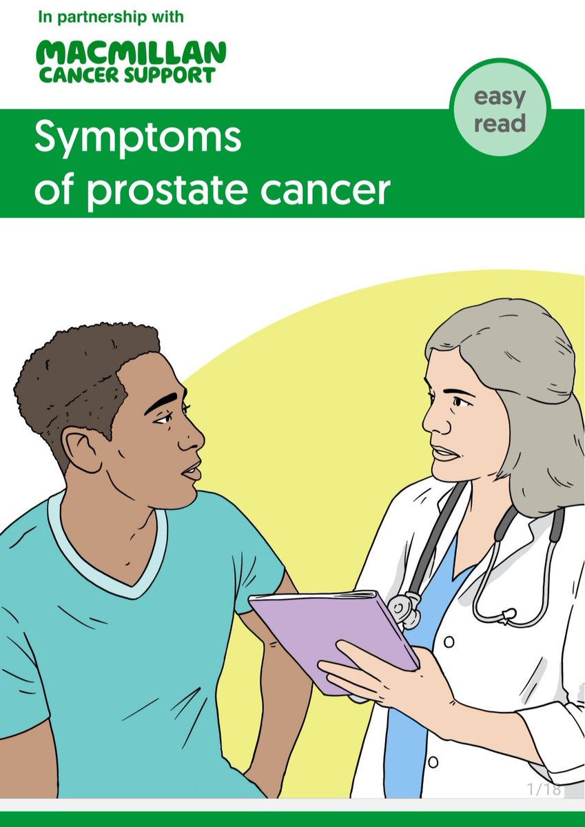 LD Strategic Health Facilitators SHFT (@ldstrategichea1) on Twitter photo Men's #health week - raising awareness of #ProstateCancer. #people with a #learningdisability should ideally be offered #PSA bloods during an annual #healthcheck (50+) in attempt to detect early signs of #prostate #cancer. #easyread leaflet available from <a href="/macmillancancer/">Macmillan Cancer Support</a> Men's #health week - raising awareness of #ProstateCancer. #people with a #learningdisability should ideally be offered #PSA bloods during an annual #healthcheck (50+) in attempt to detect early signs of #prostate #cancer. #easyread leaflet available from <a href="/macmillancancer/">Macmillan Cancer Support</a>