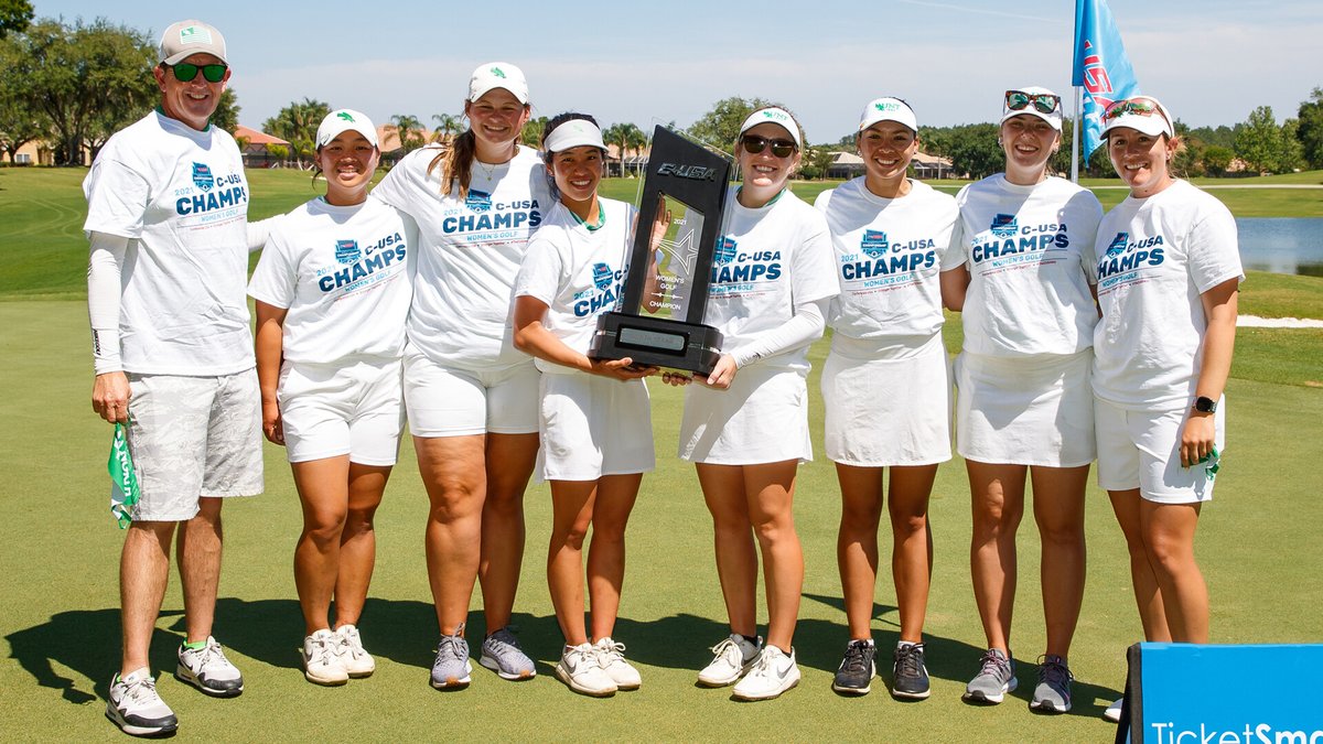 MeanGreenWGolf's tweet image. 𝗪𝗮𝘆 𝗕𝗮𝗰𝗸 Wednesday 🏆
Let's go all the way back to 4.21.21 when we won our first conference title in program history. Entered the day 4 shots back, won the thing by 12 shots 😤
Audrey Tan won the indy 🥇 at -9 to set a 54-hole program record she would match a month later