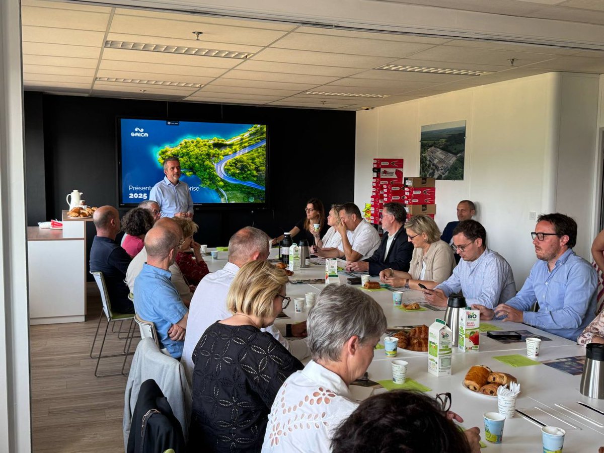 Hier, visite inspirante du site Saica Pack Beaulac pour la team Oxygen :  
🔹 41 000 tonnes d’emballages en carton ondulé produits chaque année
🔹 150 collaborateurs mobilisés
🔹 Une production 100 % recyclable

<a href="/SaicaGroup_fr/">Saica Groupe</a> 

#OxygenRP #Visitedesite #Economiecirculaire