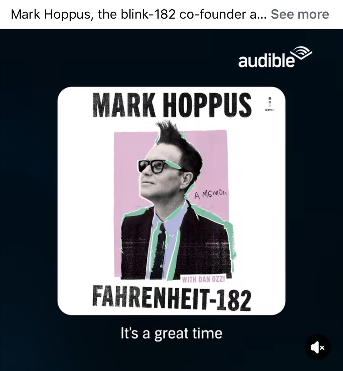 Little known #SBC25 fact - Adam Groza also fronted the rock band Blink-182…Say It Ain’t So! :)