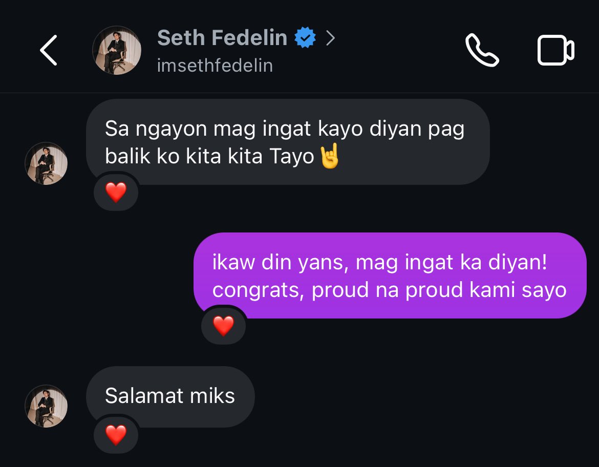 sethnaol's tweet photo. it was really so good to have communicated with you again, @imsethfedelin 🤍

missed you, big time! https://t.co/knlxrpm4g4