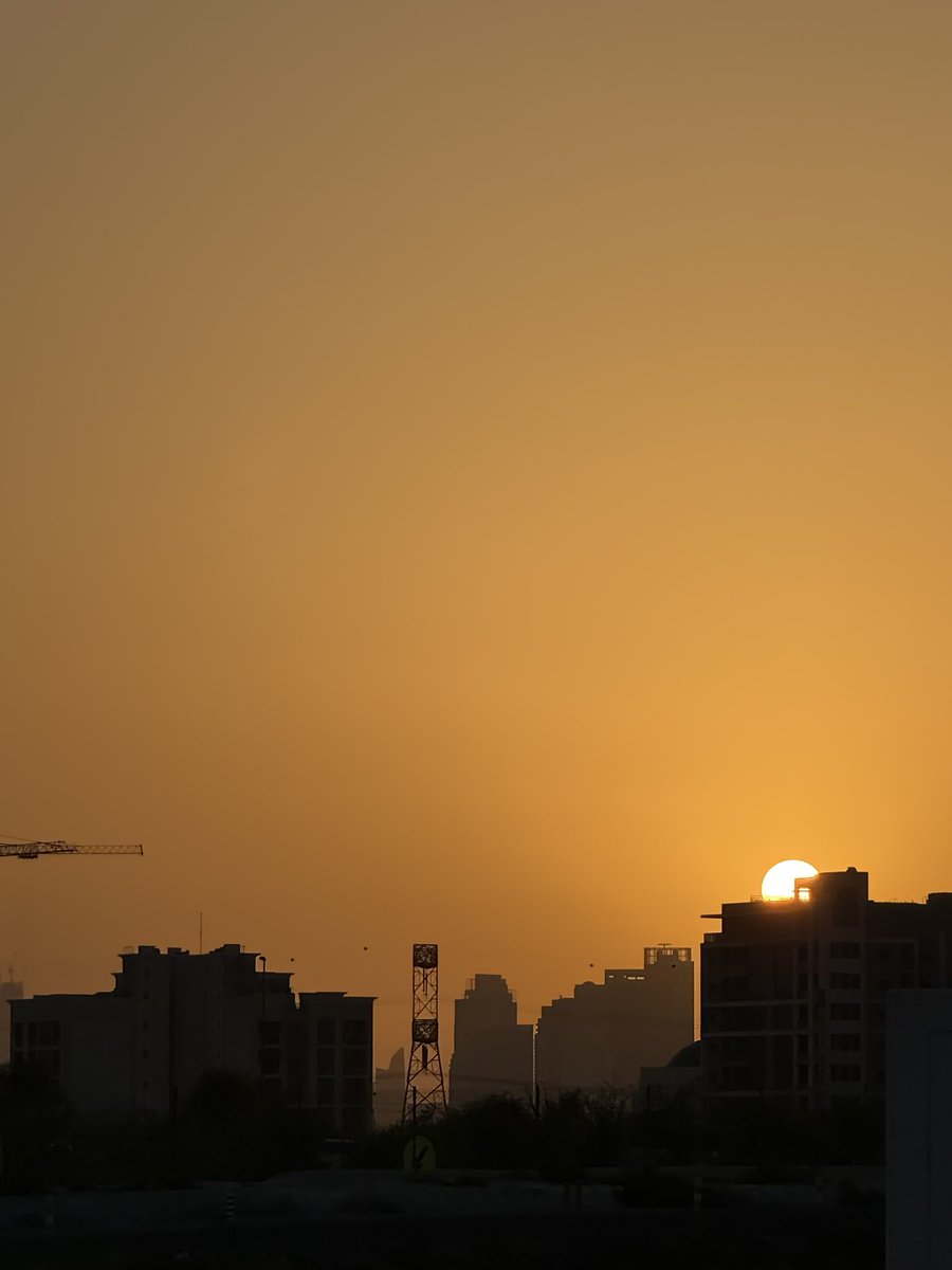 Sunset run- was a tough one but glad to have got out. 🏃‍♂️