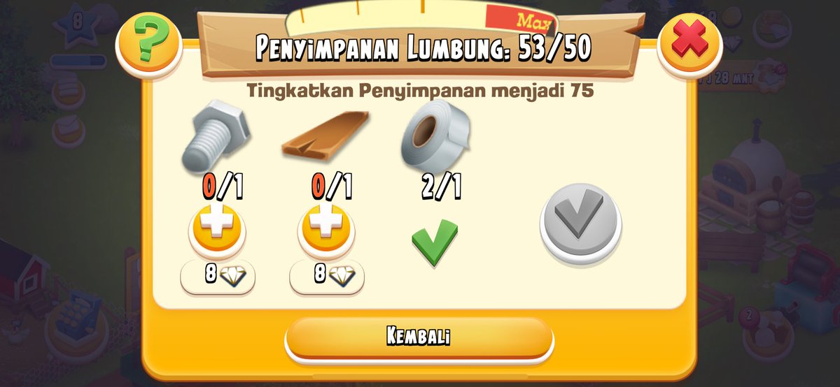 gerbewra's tweet photo. wtb ini plis tak bisa bertani aku karena penuh t___t https://t.co/dPd2ENNsNR