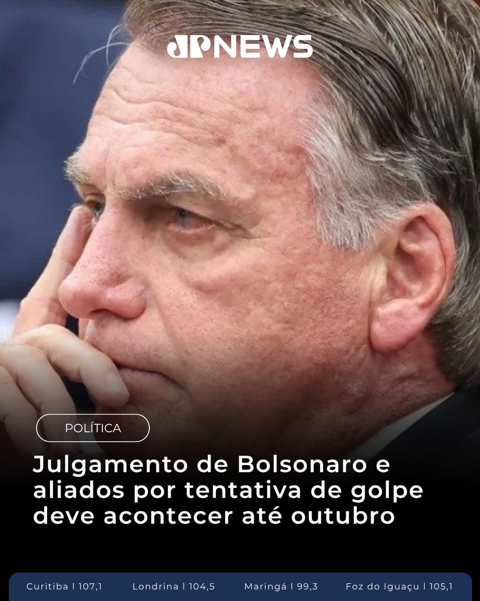 O STF finalizou os depoimentos dos acusados envolvidos na tentativa de golpe de Estado. A próxima fase do processo é o julgamento, previsto para ocorrer entre setembro e outubro, quando será decidida a condenação ou absolvição. 

Imagem: Antonio A./STF 
#JairBolsonaro #STF