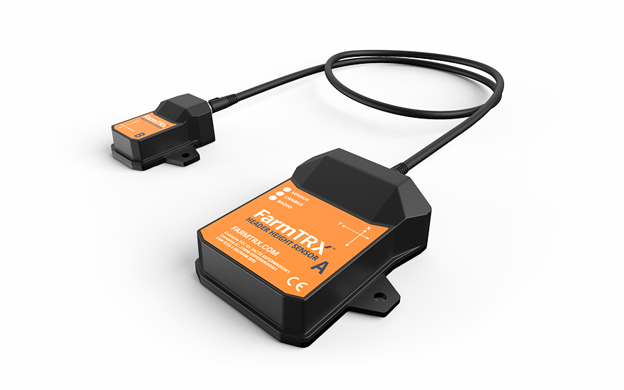 Introducing for #harvest25, the combine Header Height Sensor. The HHS provides real-time relative combine header height values to the yield monitor, improving in-cab area calculation (especially in smaller fields with many turns) and delivering cut height to the operator.