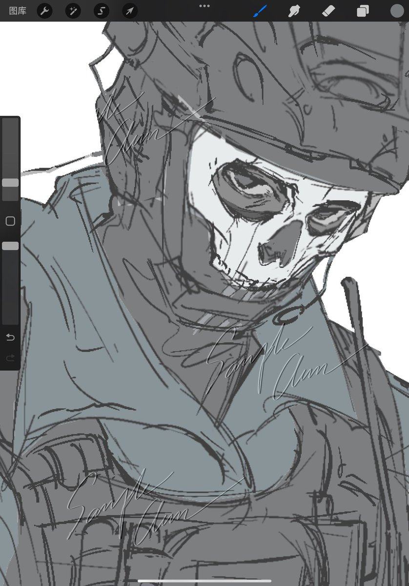 Clum_nia's tweet photo. 稿件过程po一个
#ghost #cod #CallOfDutywarzone #CallofDuty #callofduy #Ghost https://t.co/y1LKEzmNpP