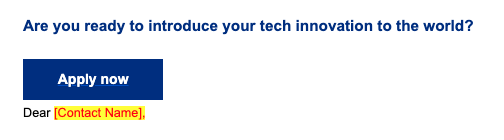 I AM READY TO INTRODUCE OUR TECH INNOVATION TO THE WORLD