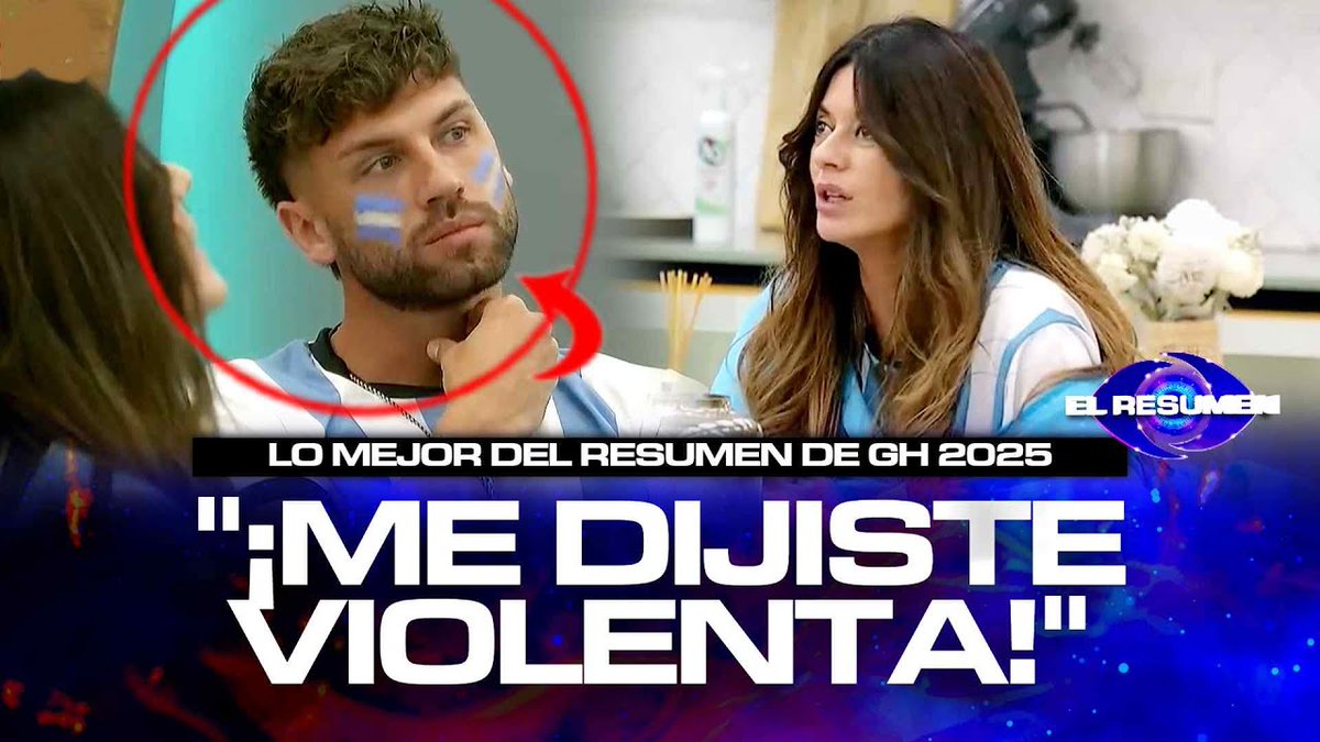 "ME DIJISTE VIOLENTA Y MENTIROSA": 
Eugenia A LOS GRITOS con TATO EN PLENA MEDIANOCHE: AUDIO INÉDITO #GranHermano 

🔴VIDEO NUEVO: youtu.be/1u4Q3OFa2c4