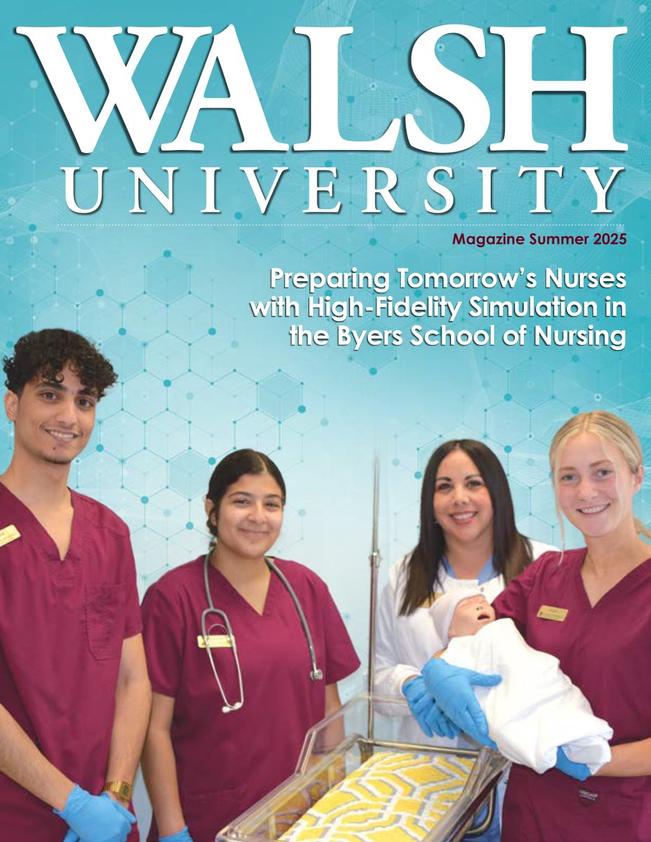 The Summer Walsh University Magazine is here! Dive into Commencement highlights, the “Best of 2024–2025,” inspiring alumni stories, faith journeys, nursing simulations &amp; more. Read now: online.fliphtml5.com/ckxo/stpx/inde…