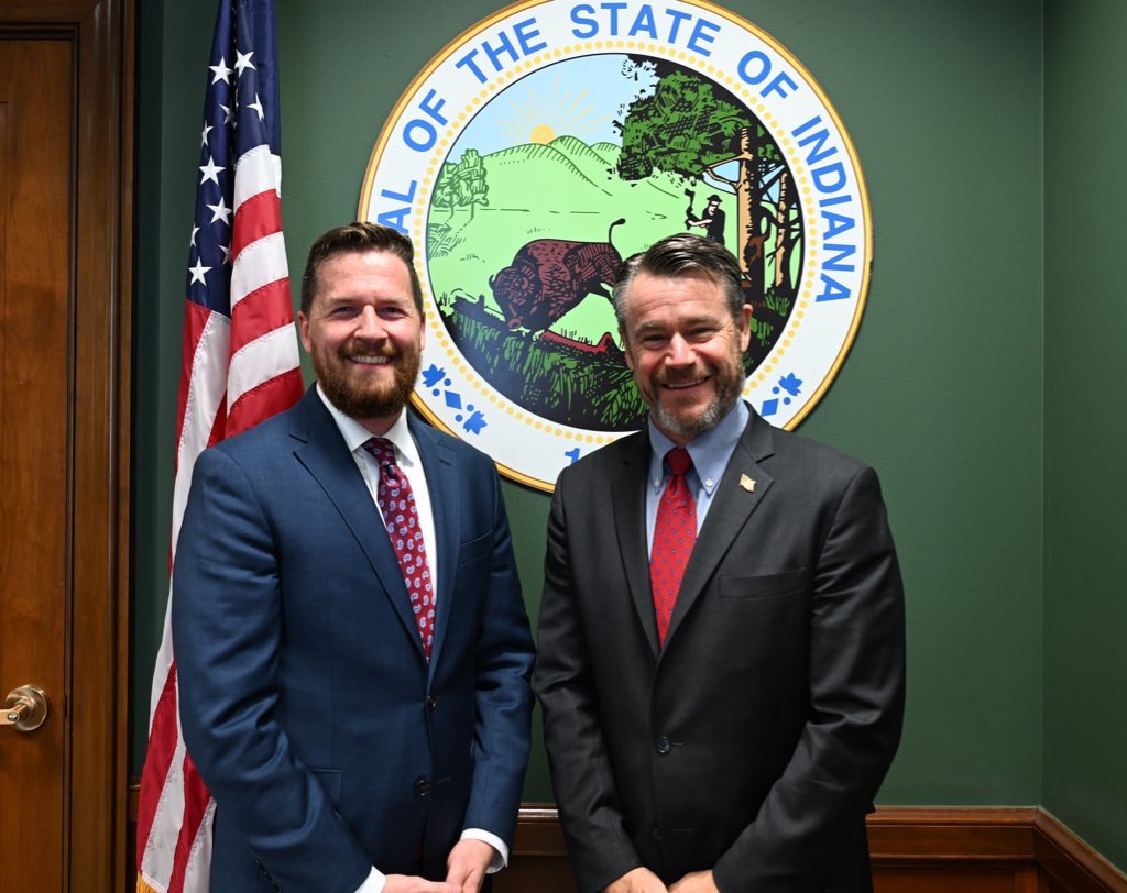 Senator Todd Young (@sentoddyoung) on Twitter photo Good to connect with Josh Webb, <a href="/IndianaAFP/">AFP - Indiana</a> State Director, to discuss the big beautiful bill, why tax increases will hurt Hoosier families, and ways to pursue substantial spending reforms. Good to connect with Josh Webb, <a href="/IndianaAFP/">AFP - Indiana</a> State Director, to discuss the big beautiful bill, why tax increases will hurt Hoosier families, and ways to pursue substantial spending reforms.