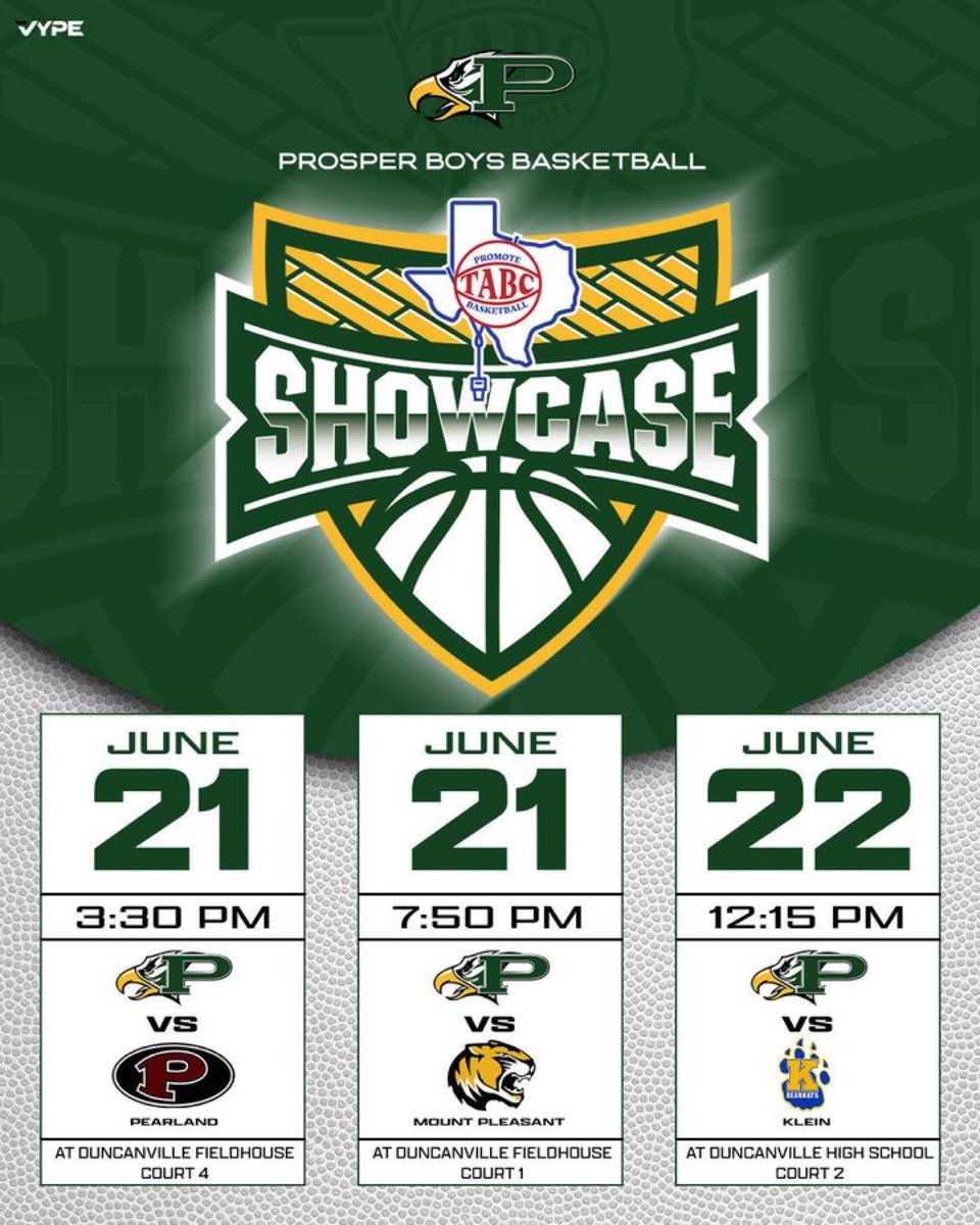 TABC SHOWCASE! 

Come check out the Eagles!