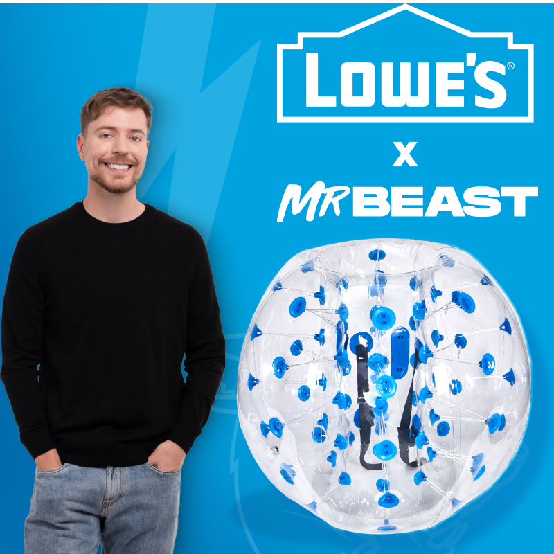 Lowes's tweet photo. Discover MrBeast's Top Picks from Lowe's