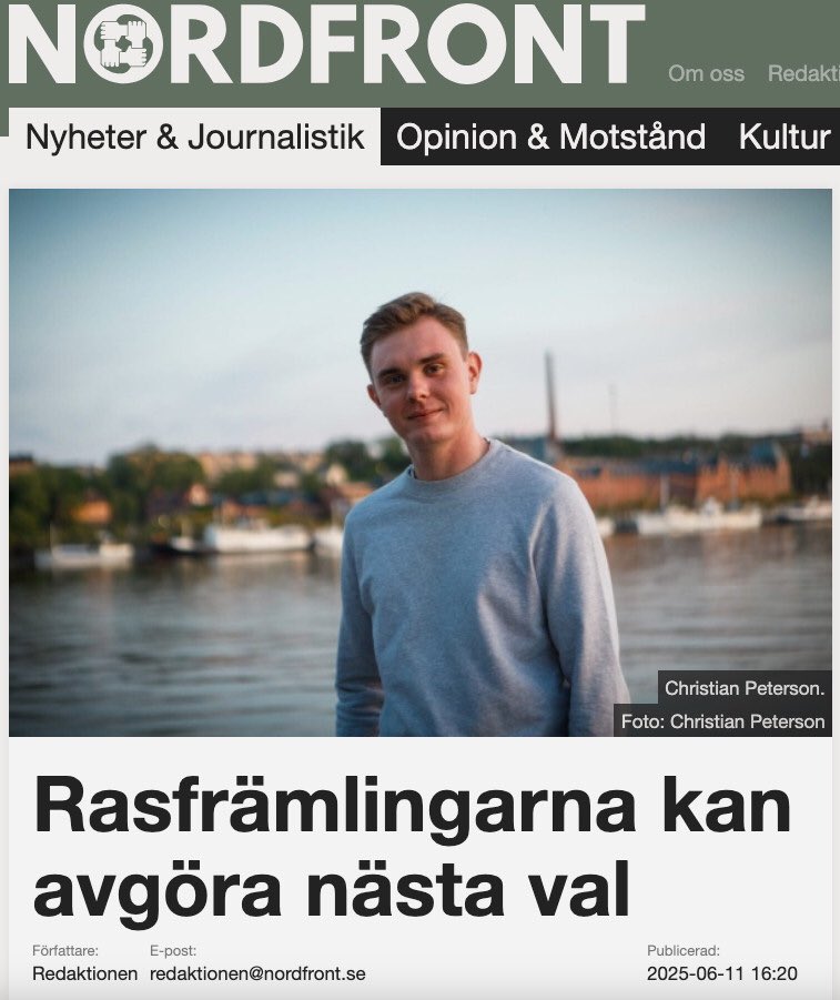 Christian Peterson tillbaka i NMR 🤡