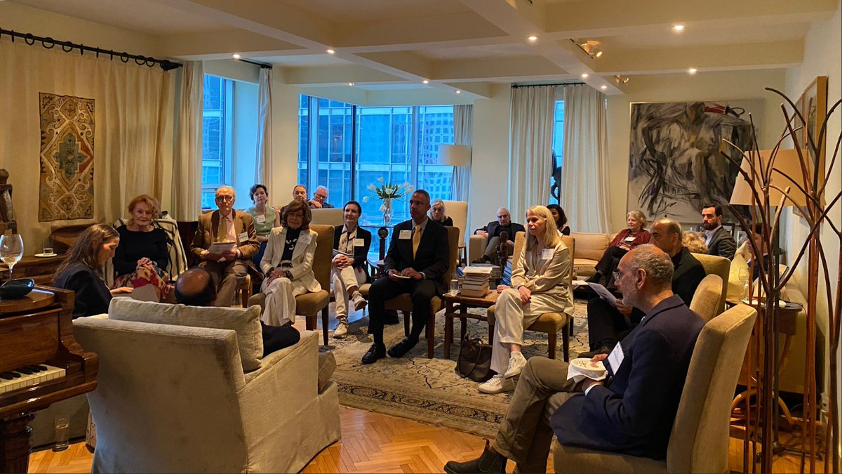 Thank you, Farooq Kathwari, CEO of @ EthanAllenNYC, for joining us at “Kashmir in Context.” Your insights on the India and Pakistan escalation and on the impact of tariffs sparked important conversations. Grateful to all who joined us.

#KashmirIndiaPakistan #IndiaPakistan2025