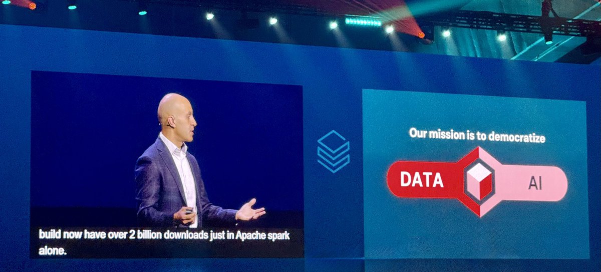 .@Databricks CEO Ali Ghodsi kicks off its Data+AI Summit. Ali is discussing the significance of data, open formats, governance, importance of innovation and trends, associated costs, role of partners, and factors that contribute to the efficiency of data and AI in performing