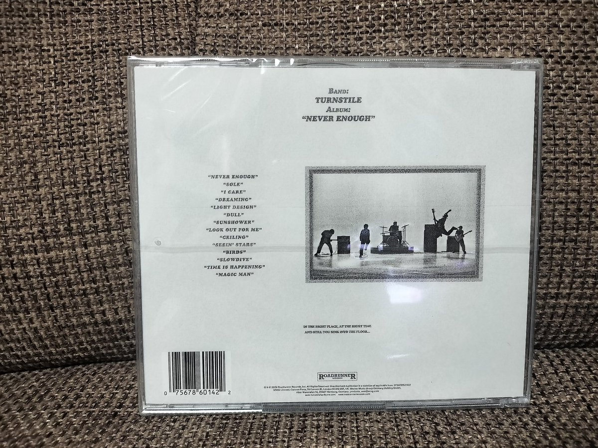 killingpunkrock's tweet photo. TURNSTILE / NEVER ENOUGH
TURNSTILE新しいアルバムが届きました!
来日熱望!
#turnstile #neverenough #never_enough #roadrunner #hardcore
https://t.co/w6MBE9hvE5 https://t.co/BGB9M5kDbk