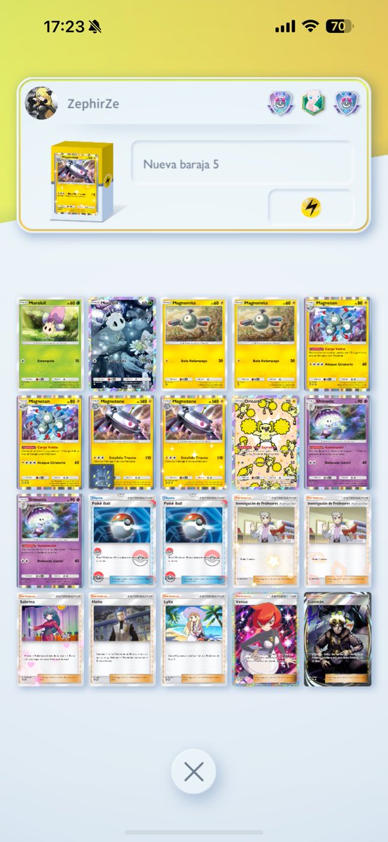 Master Ball en la A3a 💪💪
Esta vez con Zone 🔩⚡️y Oricorio🐥