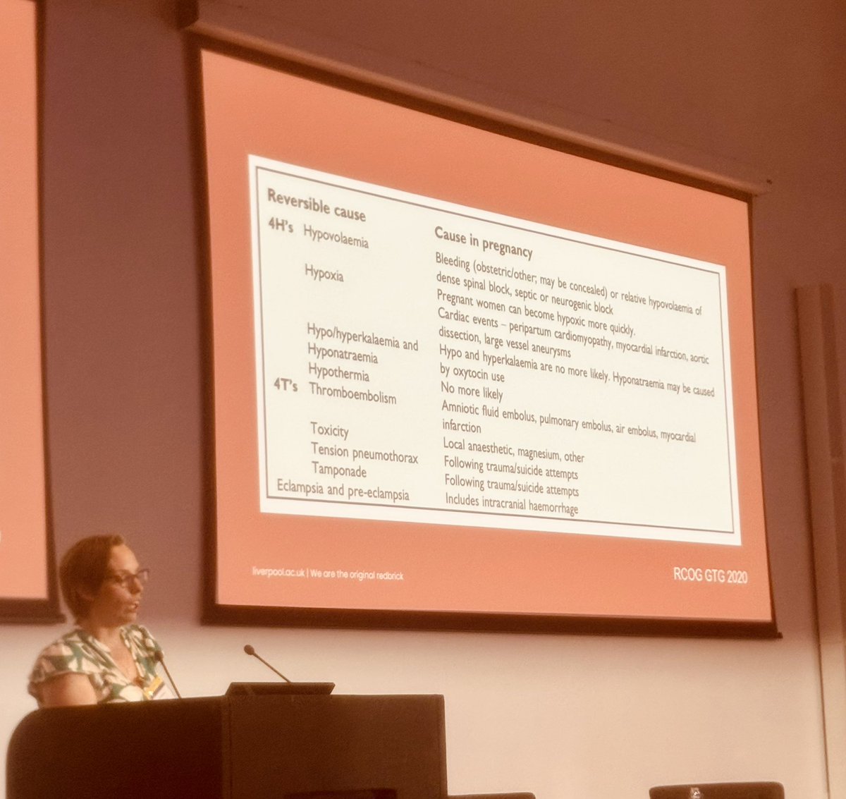 <a href="/abimerriel/">Abi Merriel</a> 
update on  #maternalcollapse <a href="/RCObsGyn/">RoyalCollegeObsGyn</a> #MLW #earlyrecognition #MEWS <a href="/NHSImprovement/">NHS Improvement</a>