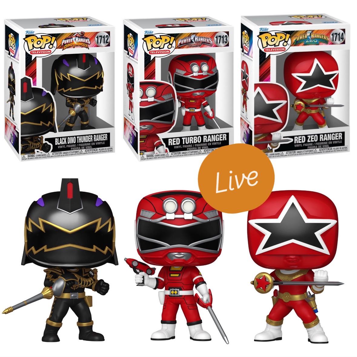 Now live! Power Rangers Funko POPs! ⚡️ Bring home the heroic legacy with these awesome new Tommy figures! ❤️‍🔥 No charge until ship and free shipping $79+ at EE!
   EE ~ fnkpp.com/EE
   Amzn ~ fnkpp.com/Am611 ~ Later
   vR ~ fnkpp.com/vR
#Ad