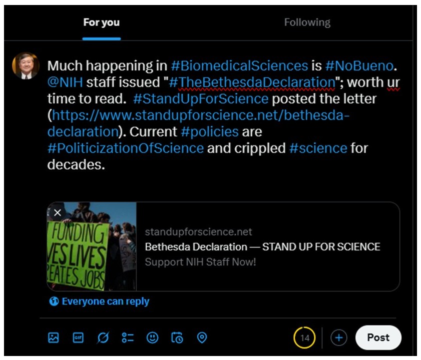 Have tried to post this a couple of times, but X doesn't seem to like.  Trying this approach...

#LetsMakeAmericaBuenoAgain