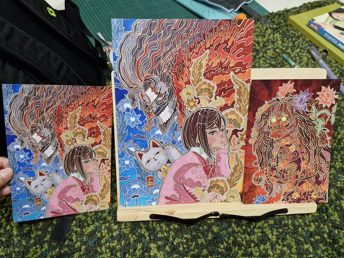 I also just received these gorgeous prints from <a href="/ArifRafhanDraw/">Arif Rafhan</a> 
Thank you so much!!