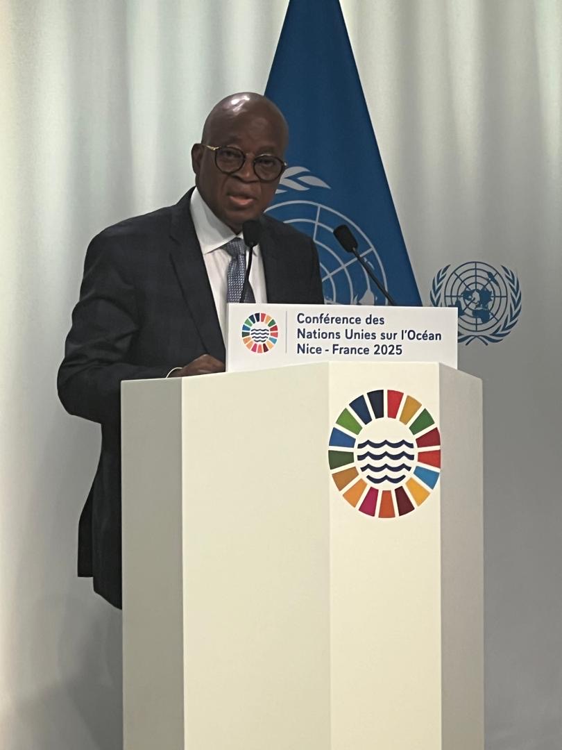 NIGERIA RALLIES GLOBAL SUPPORT FOR SUSTAINABLE USE OF WORLD OCEANS 

Nigeria has made a strong call for the prompt ratification of the Biodiversity Beyond National Jurisdiction (BBNJ) Agreement and a significant increase in funding for blue economy initiatives to ensure the