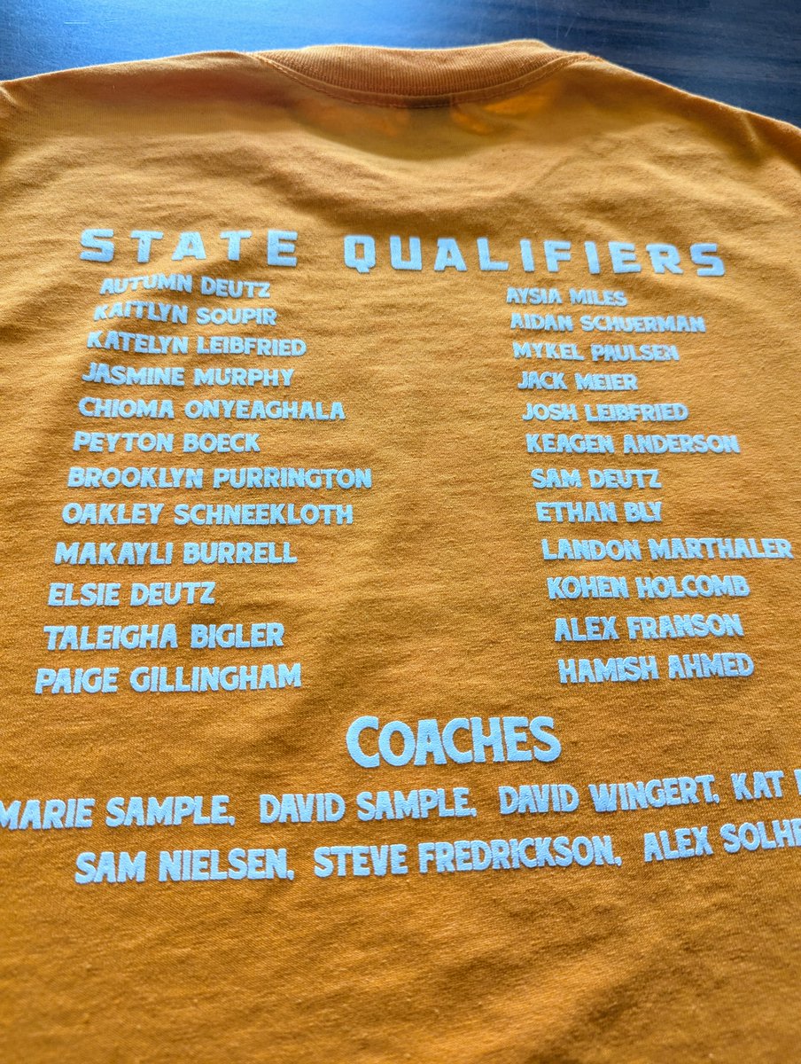 🏃‍♂️⛳️State week = shirt week!
We helped local teams get geared up with custom tees for the state tourney! 🔥

Good luck to all the athletes - make us proud! Need shirts for your team or event? We got you.
👉 apdesignpro.com/lets-talk
Helping You Look Good!
#MNState #TrackState