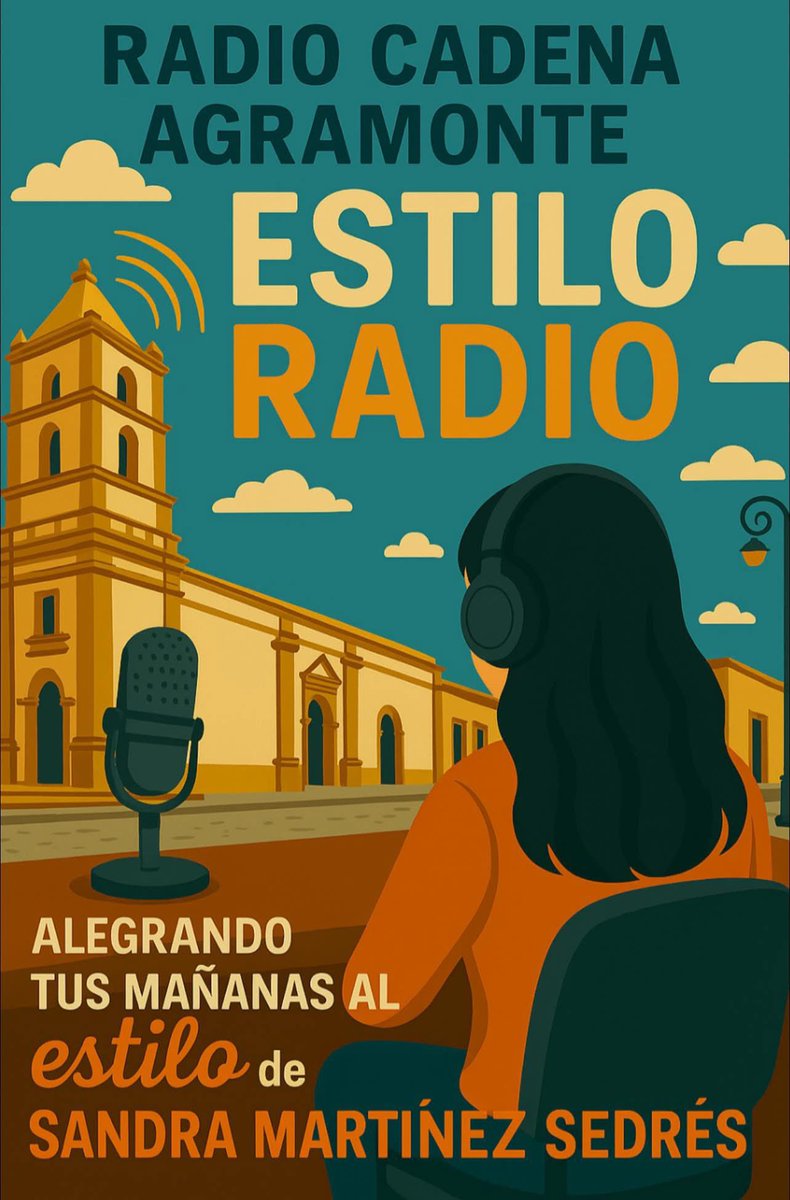 cadenagramonte's tweet photo. #EstiloRadio alegrando tus mañanas, junto a Sandra Martínez Sedrés y la #familia de #oyentes.
Programa que de lunes a viernes llega desde las 8:00 a.m. hasta cerca de las 10:30 a.m. por las frecuencias de @cadenagramonte
#PorCamagüeyTodo #Cuba #radio #locutoresderadio #music https://t.co/3UjWnX7m4x
