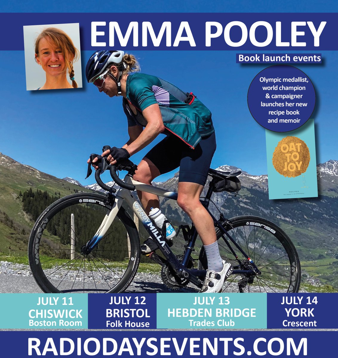 Third Umpire (@thethirdumpire) on Twitter photo Cycling fans! We have 14 talk shows coming in the next month, including Eurosport gantry don <a href="/carltonkirby/">Carlton Kirby</a> 's pre-#TDF2025 tour (last tickets!) plus book launch tours with <a href="/PooleyEmma/">Emma Pooley</a> & <a href="/Doctor_Hutch/">Michael Hutchinson</a> . Something for everyone, surely. Full info: radiodaysevents.com Cycling fans! We have 14 talk shows coming in the next month, including Eurosport gantry don <a href="/carltonkirby/">Carlton Kirby</a> 's pre-#TDF2025 tour (last tickets!) plus book launch tours with <a href="/PooleyEmma/">Emma Pooley</a> & <a href="/Doctor_Hutch/">Michael Hutchinson</a> . Something for everyone, surely. Full info: radiodaysevents.com