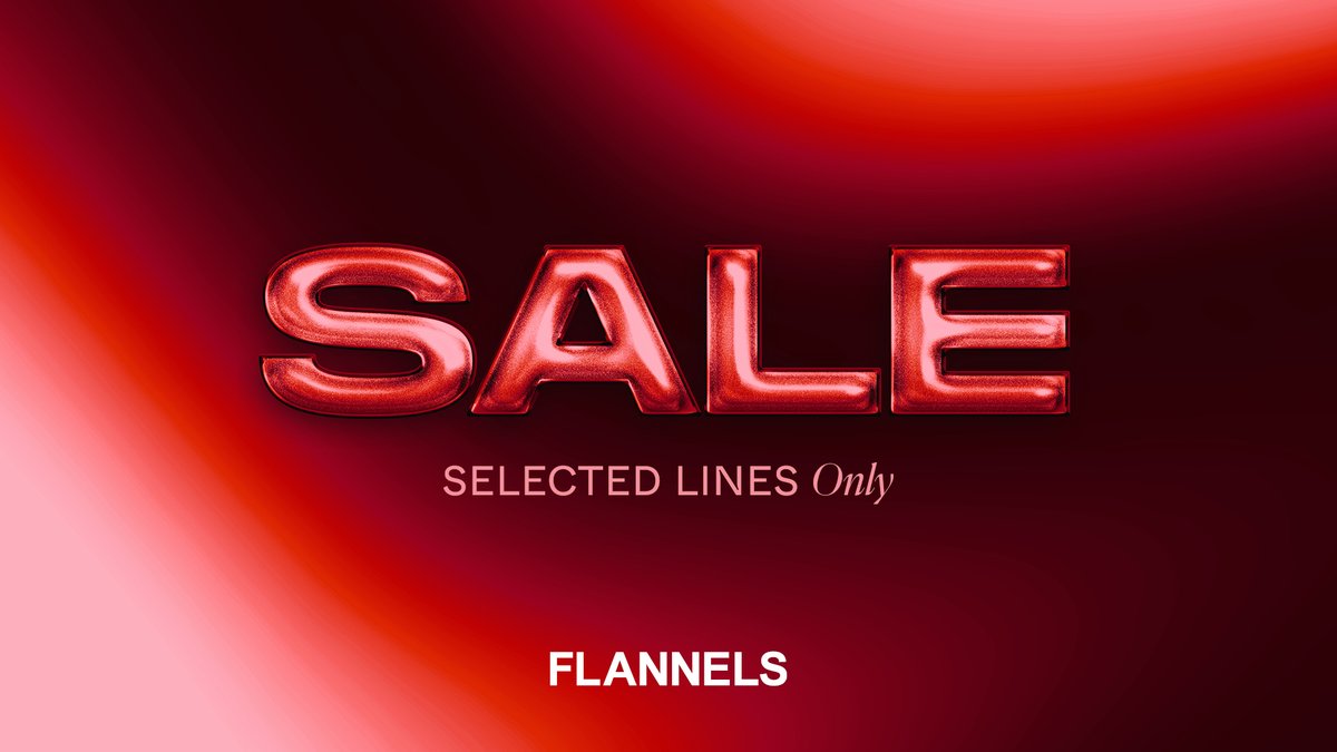 PSA: The @FLANNELS up to 70% off sale is here, and it’s better than ever!

Dive into unmissable discounts on the world’s most coveted brands. From bold designer pieces to timeless wardrobe staples, now is the time to elevate your style for less.

Whether you’re refreshing your