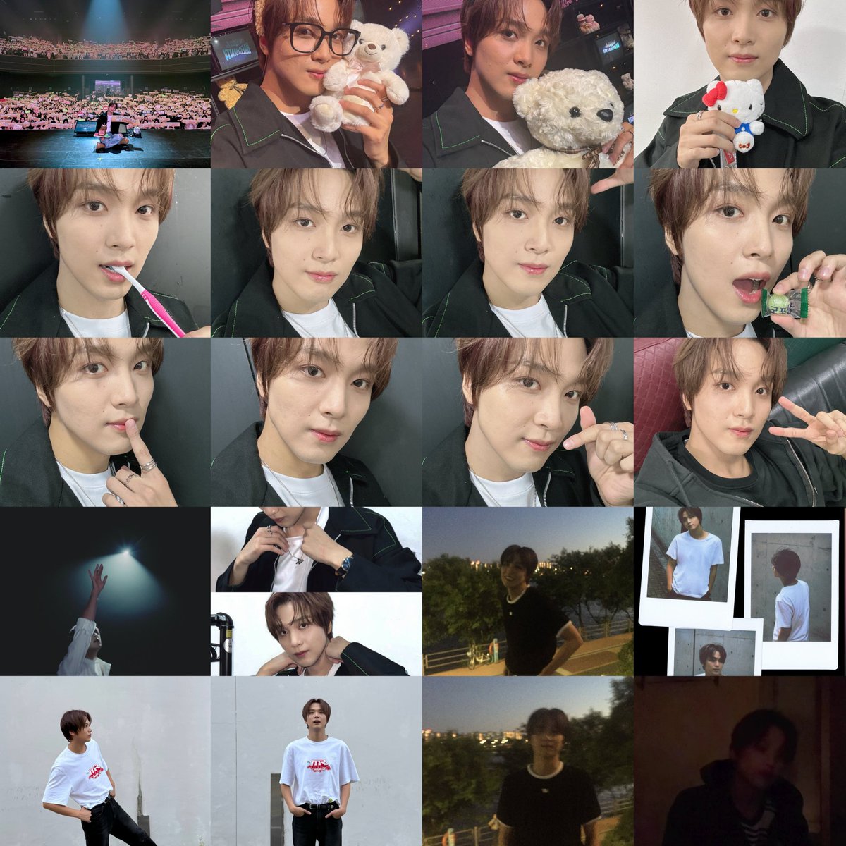 joyfullsun66's tweet photo. birthday party, 11 selcas, solo teaser, instagram update, new song cover... today is so haechanful and we are so well fed 🥹 what a good day to be a sfs 🥹 thank you lee haechan 🤍 https://t.co/KREhYonXJg