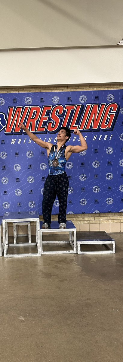 Let’s give a big round of applause to Mr. Aljohn “Ironman” Morales! 🥉💪
Aljohn competed in the Freestyle State competition and secured an impressive 3rd place finish, officially qualifying him for Fargo this July! We are incredibly proud of you, Ironman!
