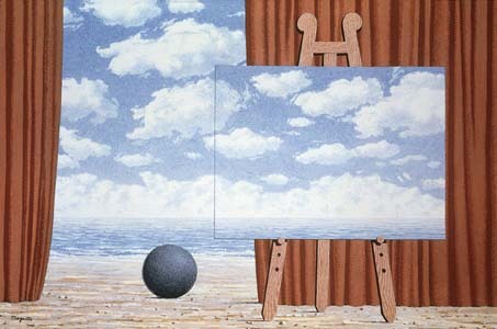 The fair captive, 1965 #artbots #magritte