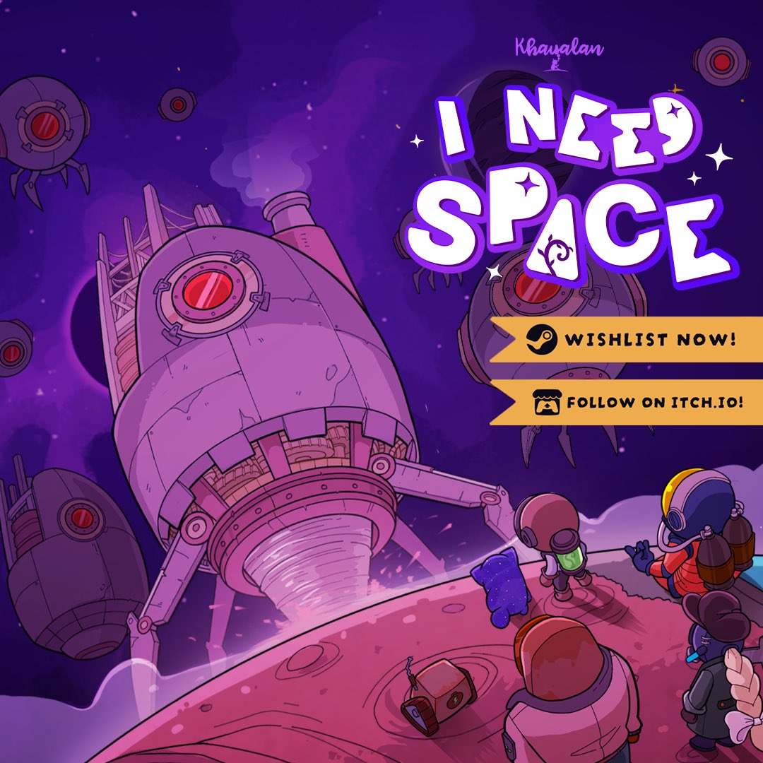 I Need Space ⭐️ | Demo Out Meow! tweet media