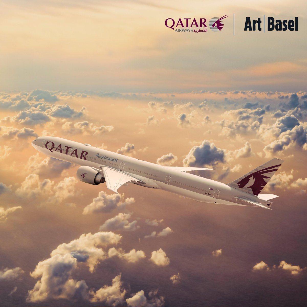 A global airline for a global art stage.
Qatar Airways partners with <a href="/ArtBasel/">Art Basel</a>, supporting its world-class fairs across iconic cities, culminating in a historic debut in #Doha, in 2026.
 
Art. Culture. Connection - Read more: 
qatarairways.com/press-releases…

#ArtBasel
