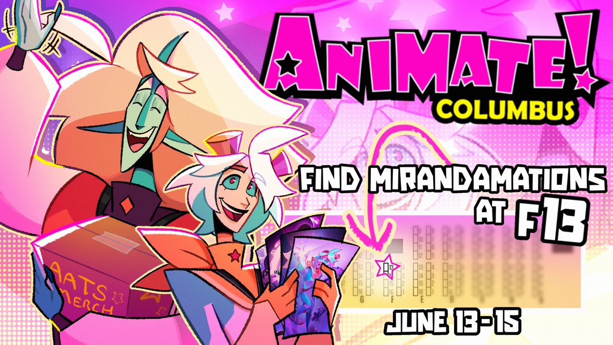 Mirandamations (@mirandamations) on Twitter photo HEY OHIO, You can find me at <a href="/AnimateCMH/">Animate! Columbus</a> this weekend at TABLE F13!
I’ve got a cool new flashy display with lots of Atlas and the Stars stuff. Come say hi!
⭐️ #AtlasandtheStars #IndieAnimation HEY OHIO, You can find me at <a href="/AnimateCMH/">Animate! Columbus</a> this weekend at TABLE F13!
I’ve got a cool new flashy display with lots of Atlas and the Stars stuff. Come say hi!
⭐️ #AtlasandtheStars #IndieAnimation