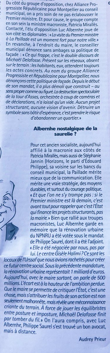 📣 Déconstruire sans reconstruire, c’est abandonner un quartier.

Dans <a href="/lagglorieuse/">L'Agglorieuse</a> , je dénonce l’inaction municipale à La Paillade : après la démolition d’Assas, toujours rien.

Je défends une autre voie, social-démocrate, progressiste et concrète.

#Montpellier #LaPaillade