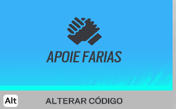 Apoie! Use o código FARIAS 

Você ganha amor no coração e +100% de SKILL