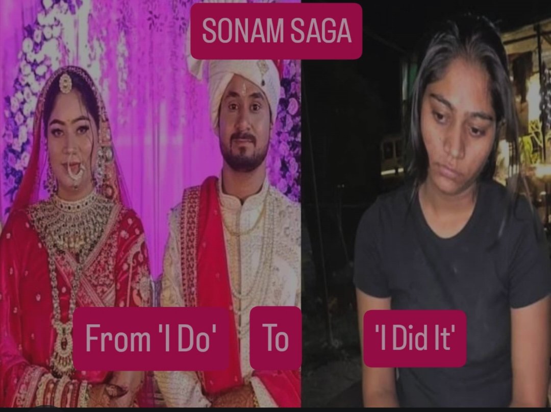 All in a month #HoneymoonHorror #SonamRaghuvanshi #Rajaraghuwanshi