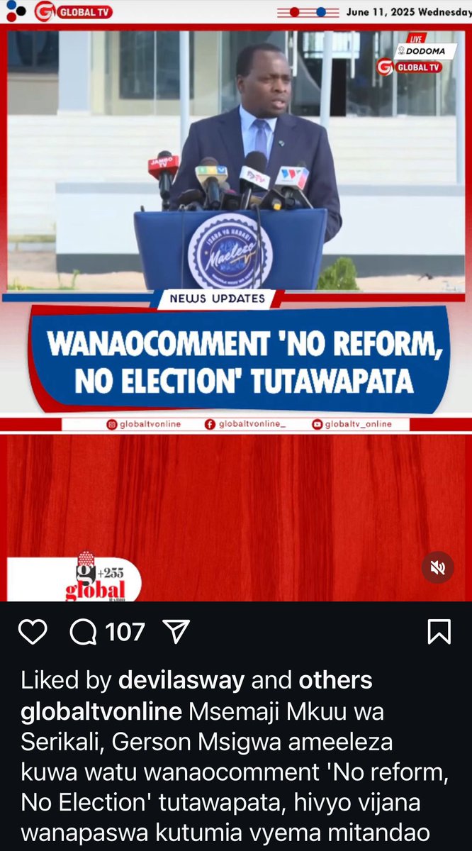 kigogo2014's tweet photo. Hivi huyu Msigwa anatumwa na nani kusema haya mambo? Huu ni msimamo wa serikali au anajisemea tu? 

Huyu hafai kuwa msemaji wa serikali kwa kuwa  ni moja ya watu wajinga sana kuwemo kwenye utumishi wa umma!.. Kalelewa sana matokeo yake ndiyo haya sasa!.

Hivi hakuna mtu mwenye weledi na ufahamu na maarifa kuwa kwenye hii nafasi? Huyu ni wa kufukuzwa kwenye hii kazi hana anachoisaidia seeikali zaidi ya kuleta ujinga na taharuki tu!..

Haya maujinga yake ya MATAGA anataka kuyaleta tena huku anadhani bado tuko zile zama za Kambale na kutisha watu na ubabe!. 4Rs haziko hivyo nenda kasome na uelewe zina maana gani wewe Msigwa!..

Hiki ni kitu gani sasa? Yaani hili linakuwaje kosa la kutumia resources za serikali na kuanza kutafuta na kukamata watu wanao comment hivi? 

Kuna muda ni ngumu sana kuiteteaga serikali khaaa 🤔🥹