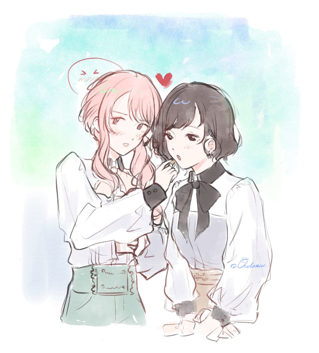 osmiuchan's tweet image. mizuena sekai movie 🎀🎨